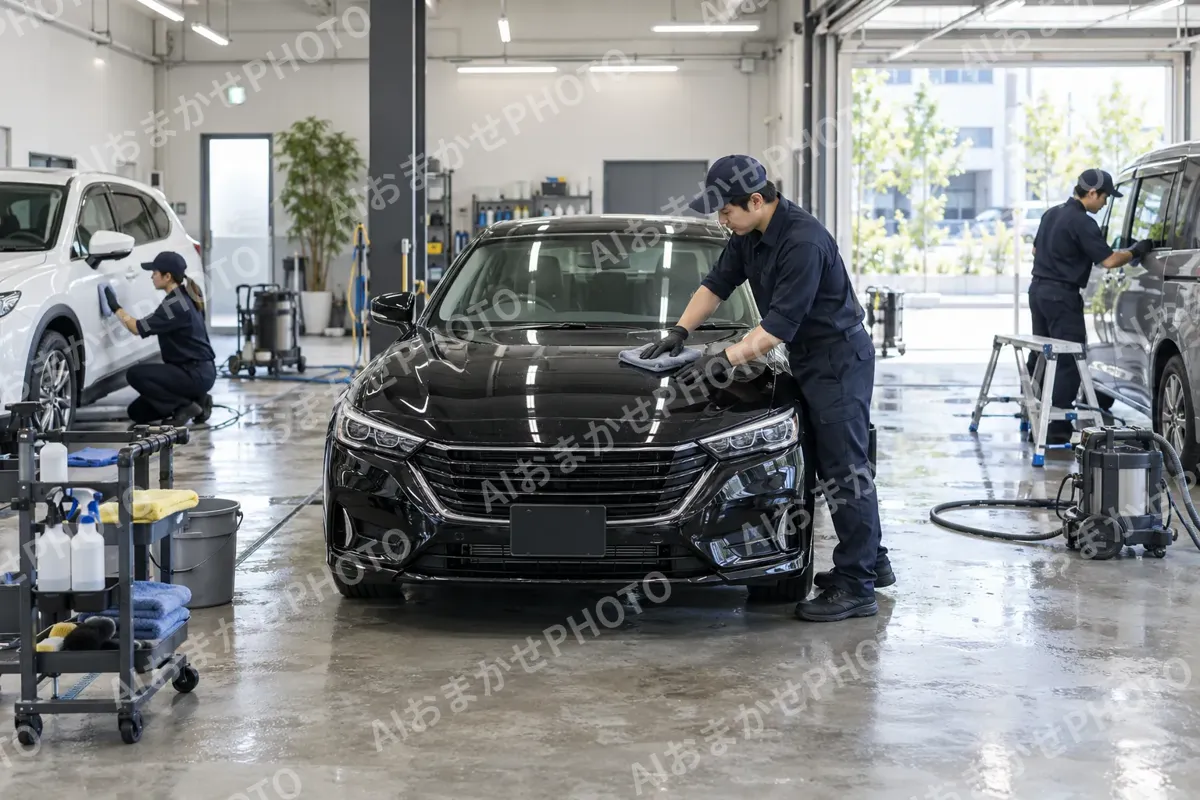 作業場の全体（洗車・カーコーティングの写真 No.45）