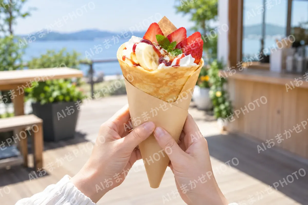 アイス・クレープ・かき氷の写真 No.7