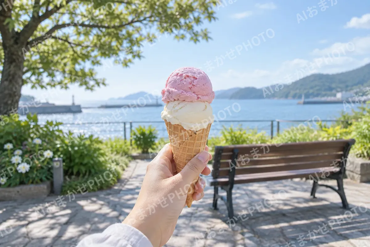 アイス・クレープ・かき氷の写真 No.19
