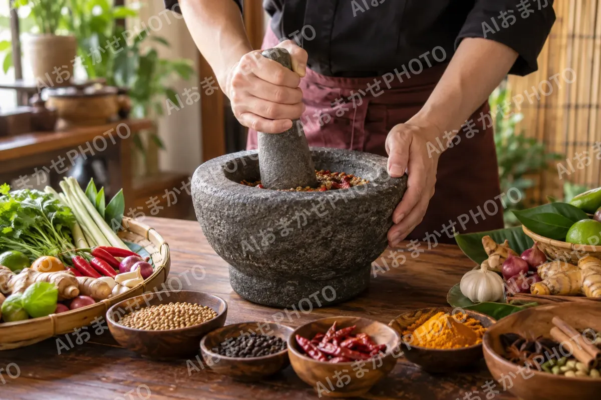 エスニック・アジア料理の写真 No.13