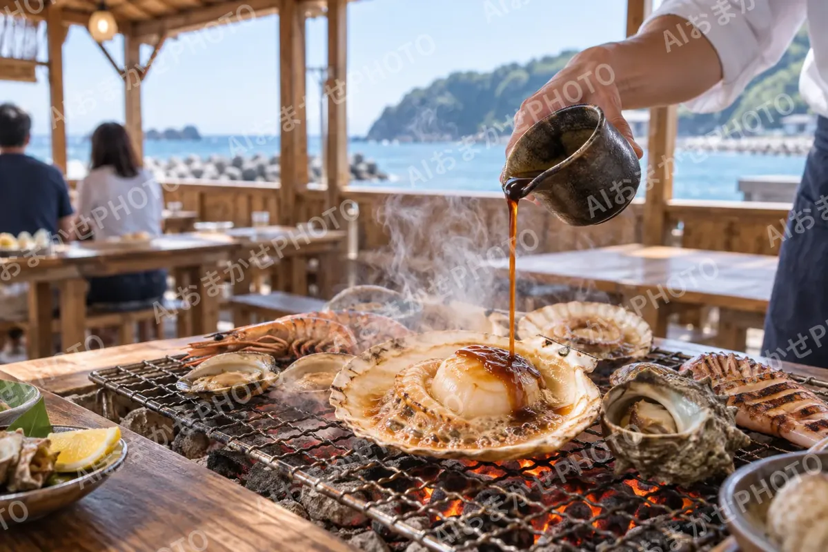 浜焼きの写真 No.7