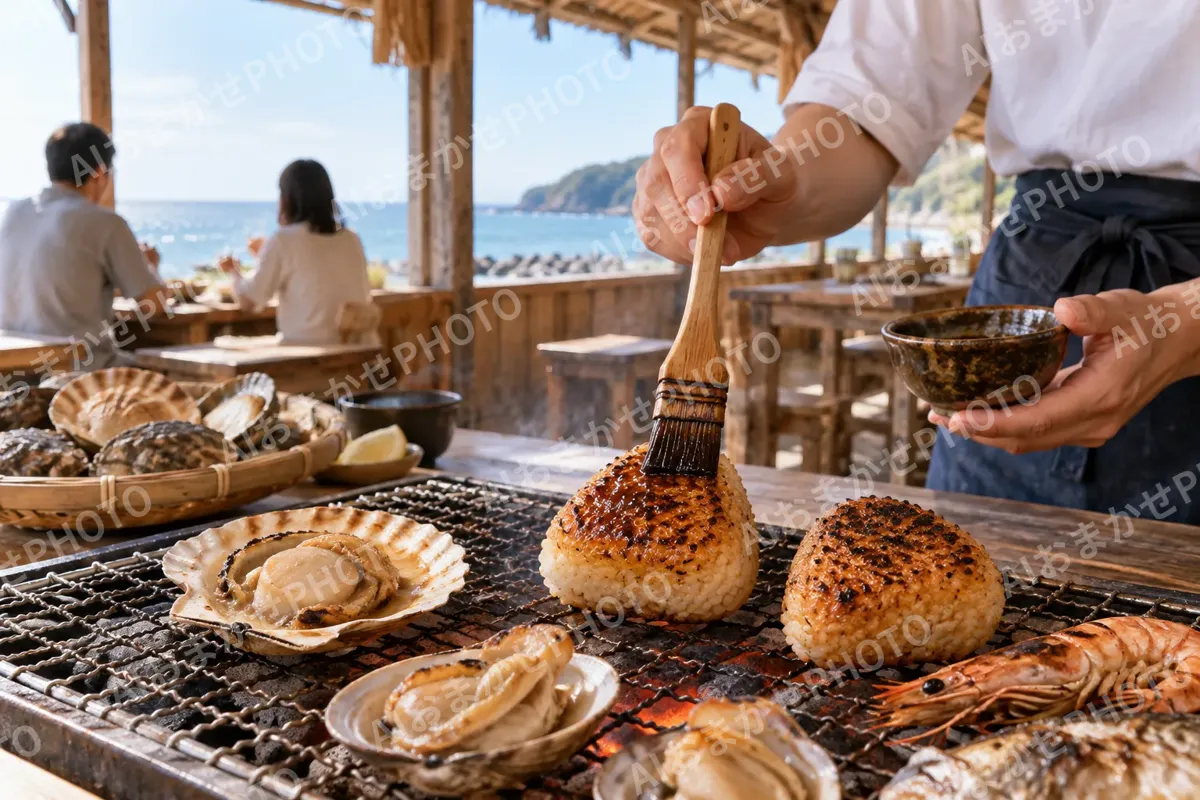 浜焼きの写真 No.13