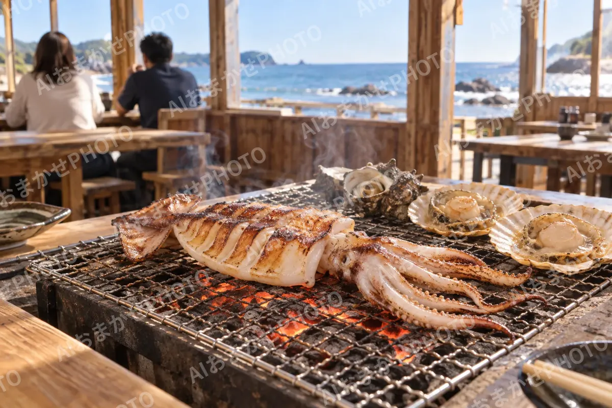 浜焼きの写真 No.17