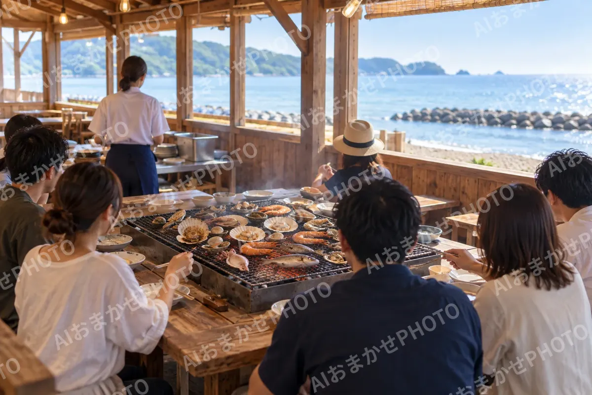 浜焼きの写真 No.21