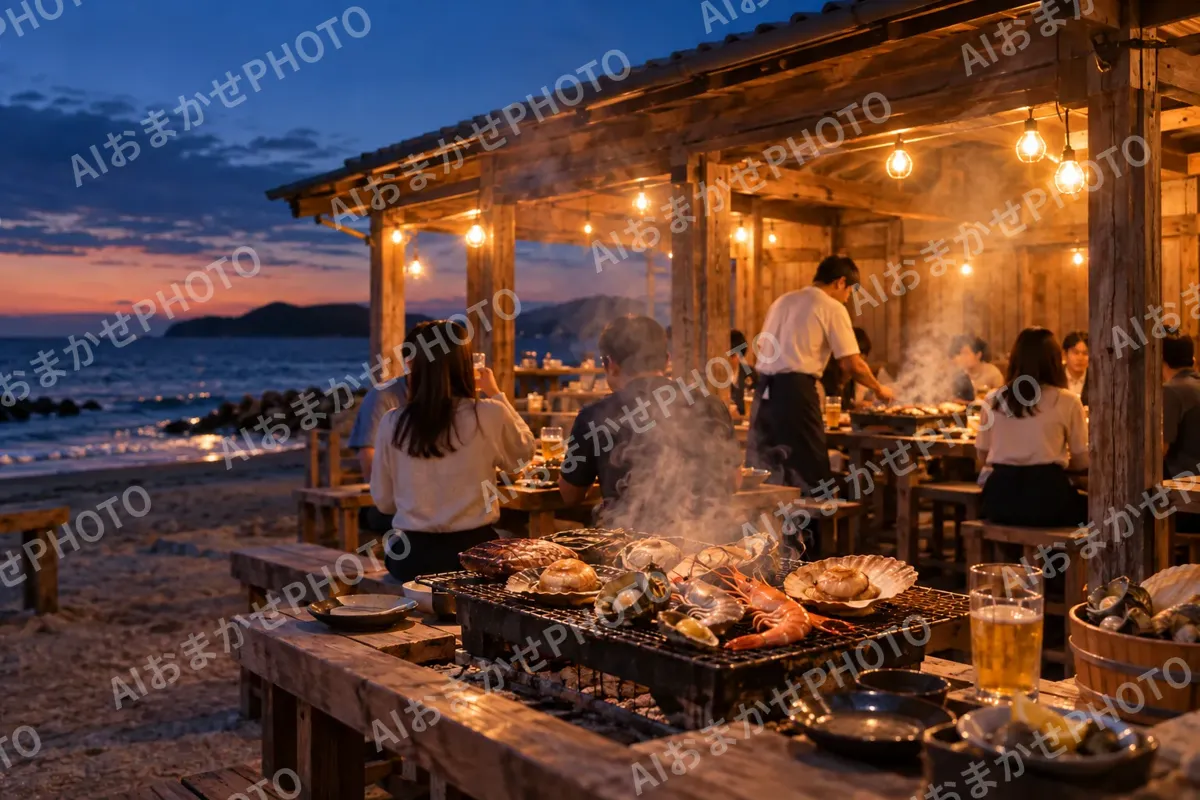 浜焼きの写真 No.24