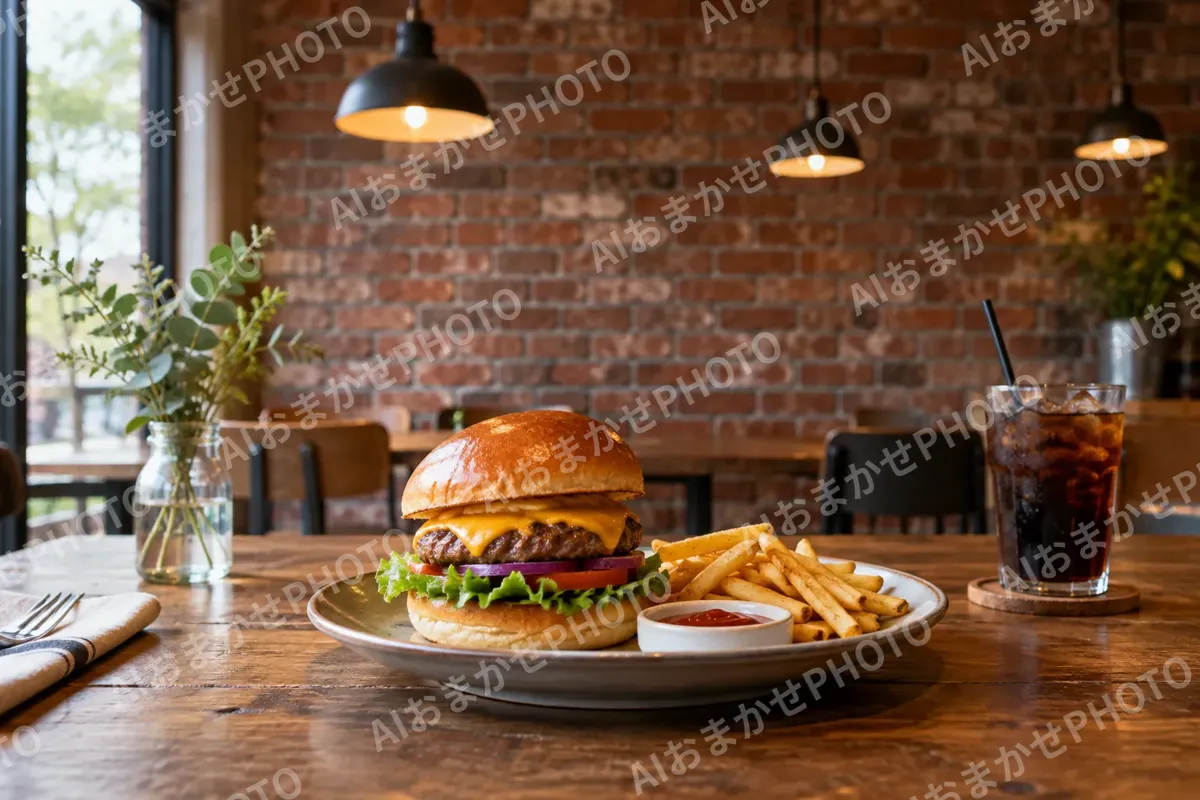 ハンバーガーの写真 No.11
