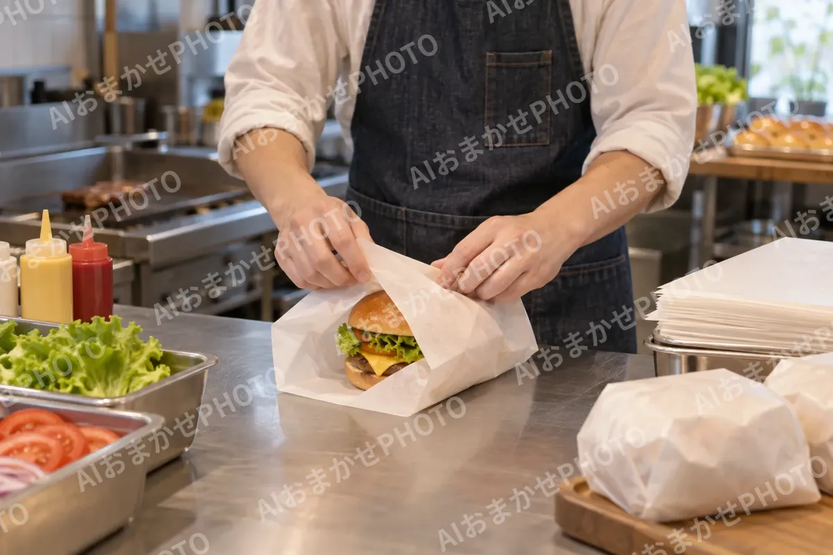 ハンバーガーの写真 No.16