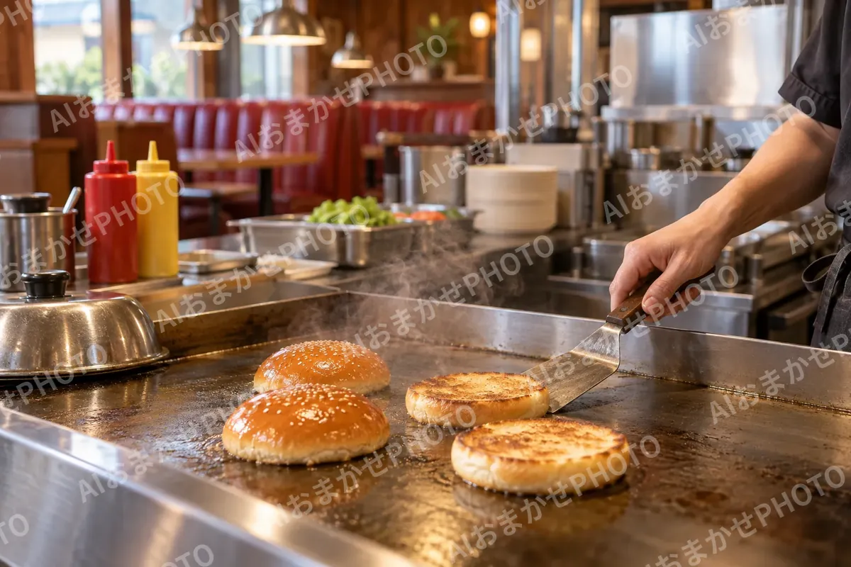 ハンバーガーの写真 No.25