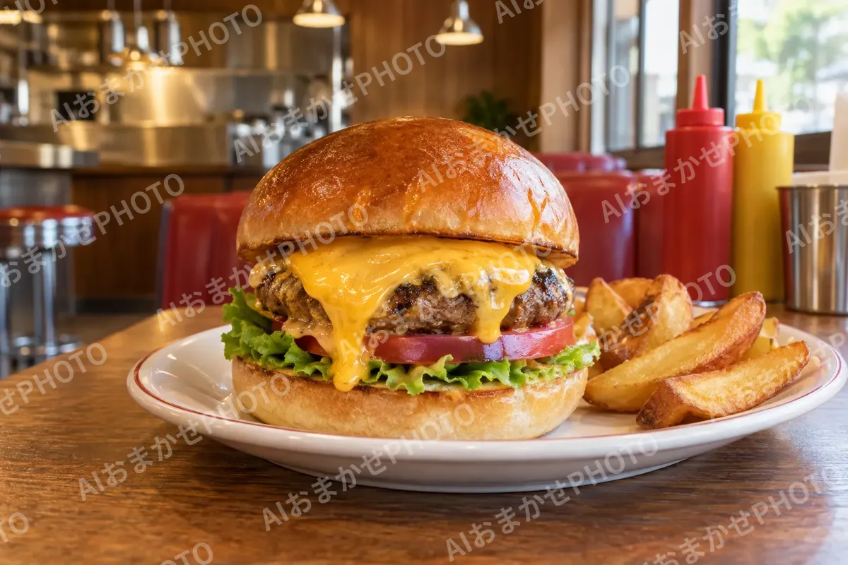 ハンバーガーの写真 No.26