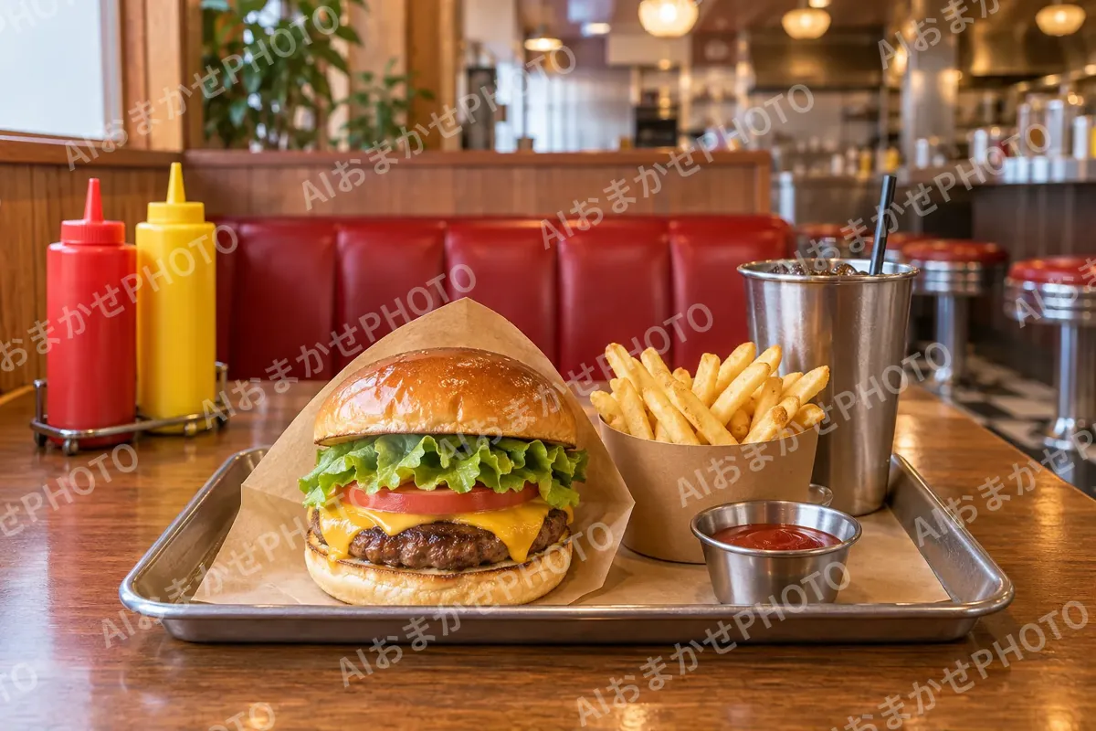 ハンバーガーの写真 No.28