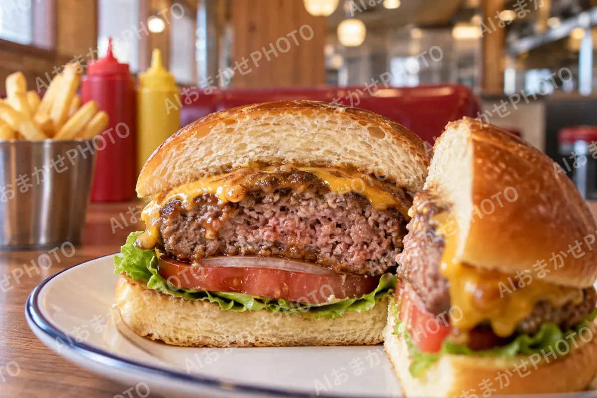 ハンバーガーの写真 No.35