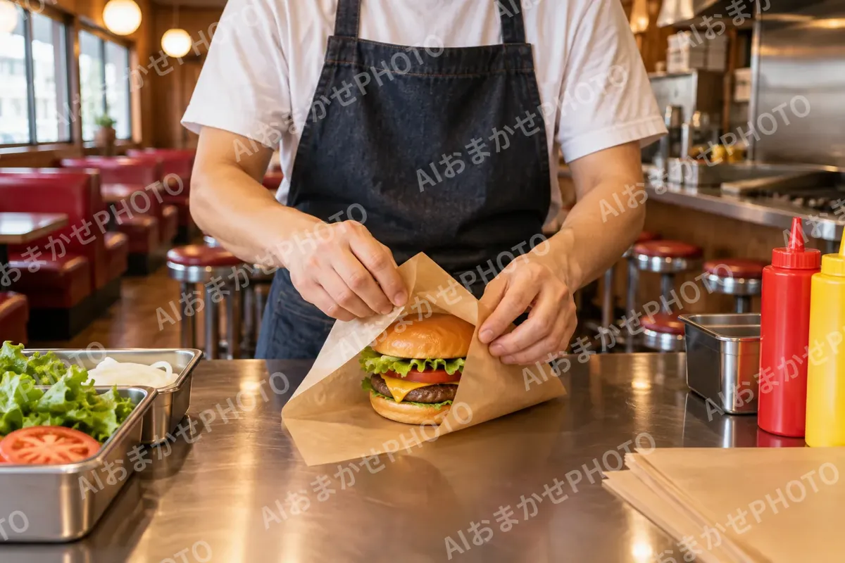 ハンバーガーの写真 No.41