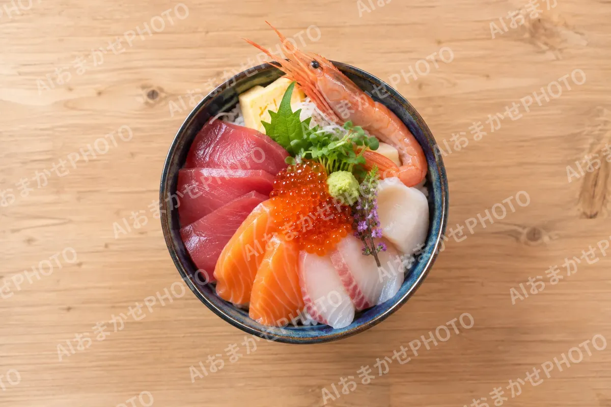 海鮮丼・浜焼きの写真 No.1