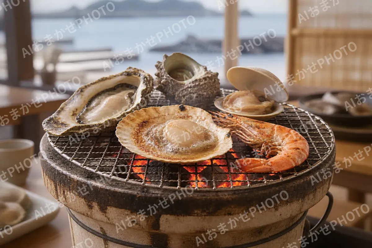 海鮮丼・浜焼きの写真 No.14