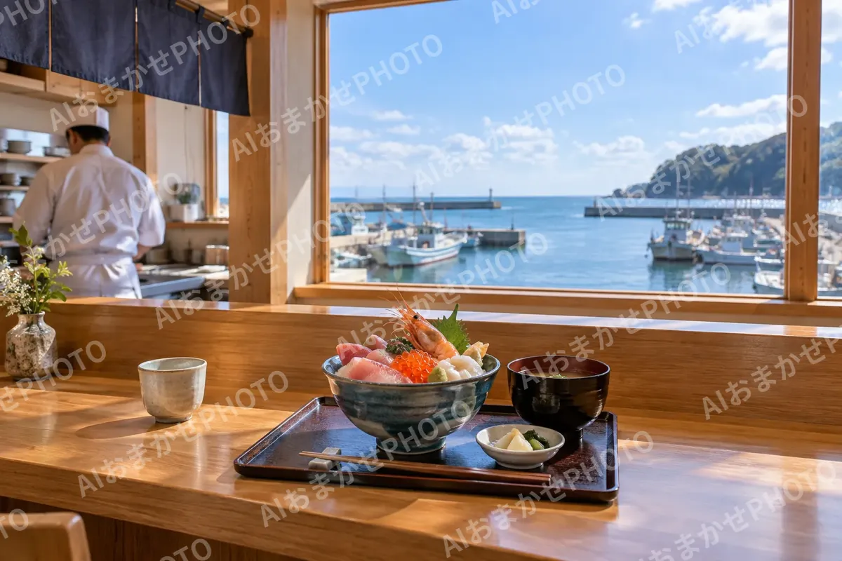 海鮮丼の写真 No.17