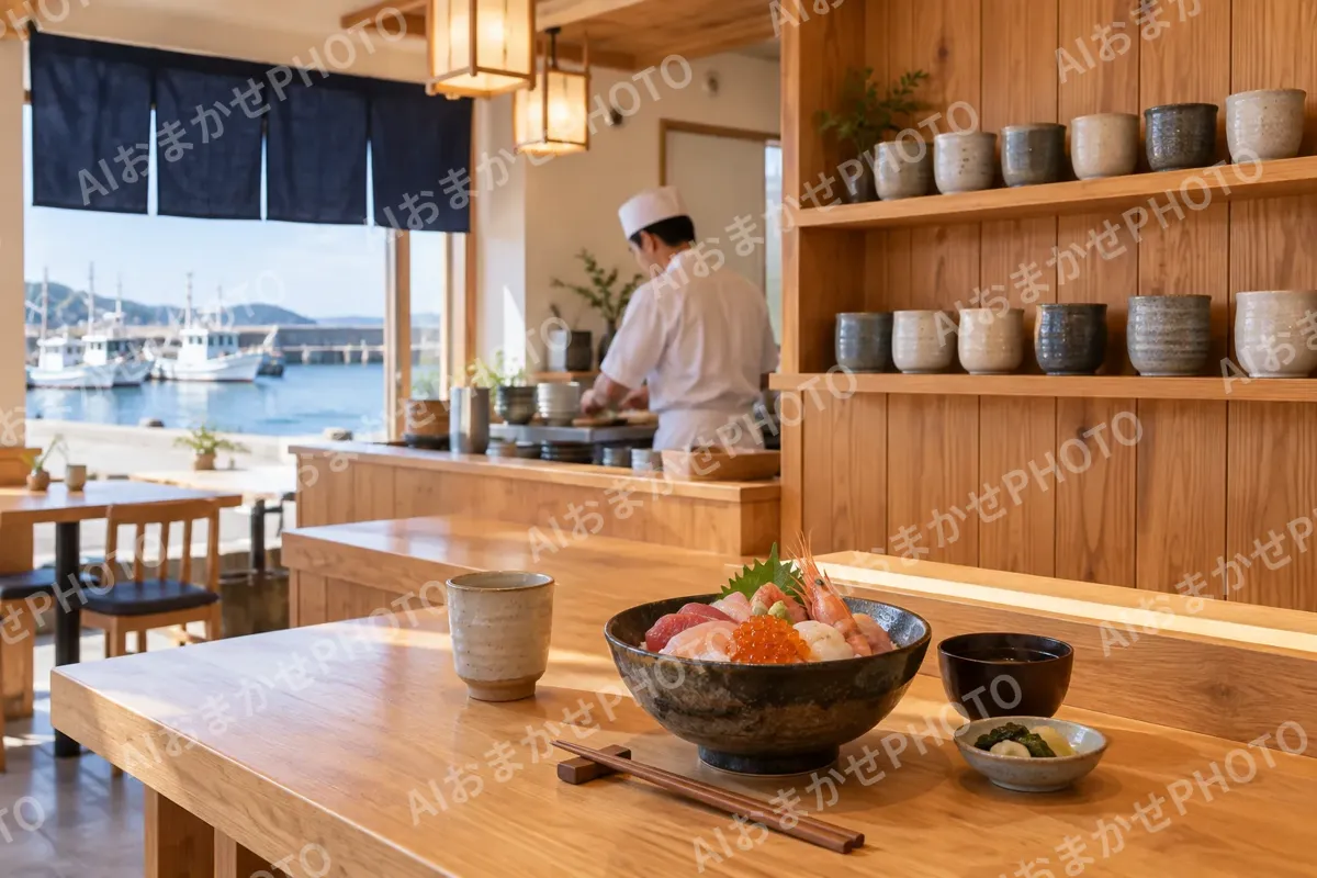海鮮丼の写真 No.20
