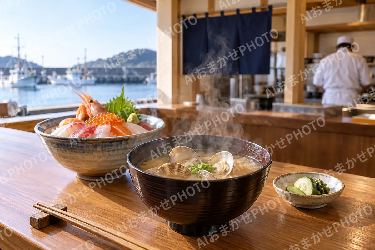 海鮮丼の写真 No.22