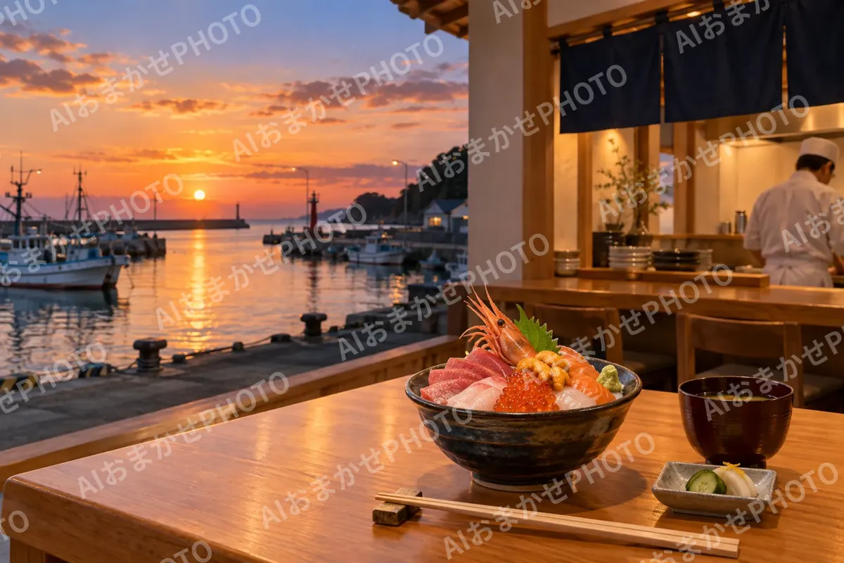 海鮮丼の写真 No.24