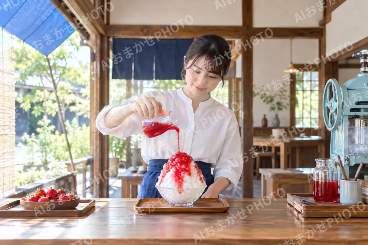 かき氷の写真 No.3