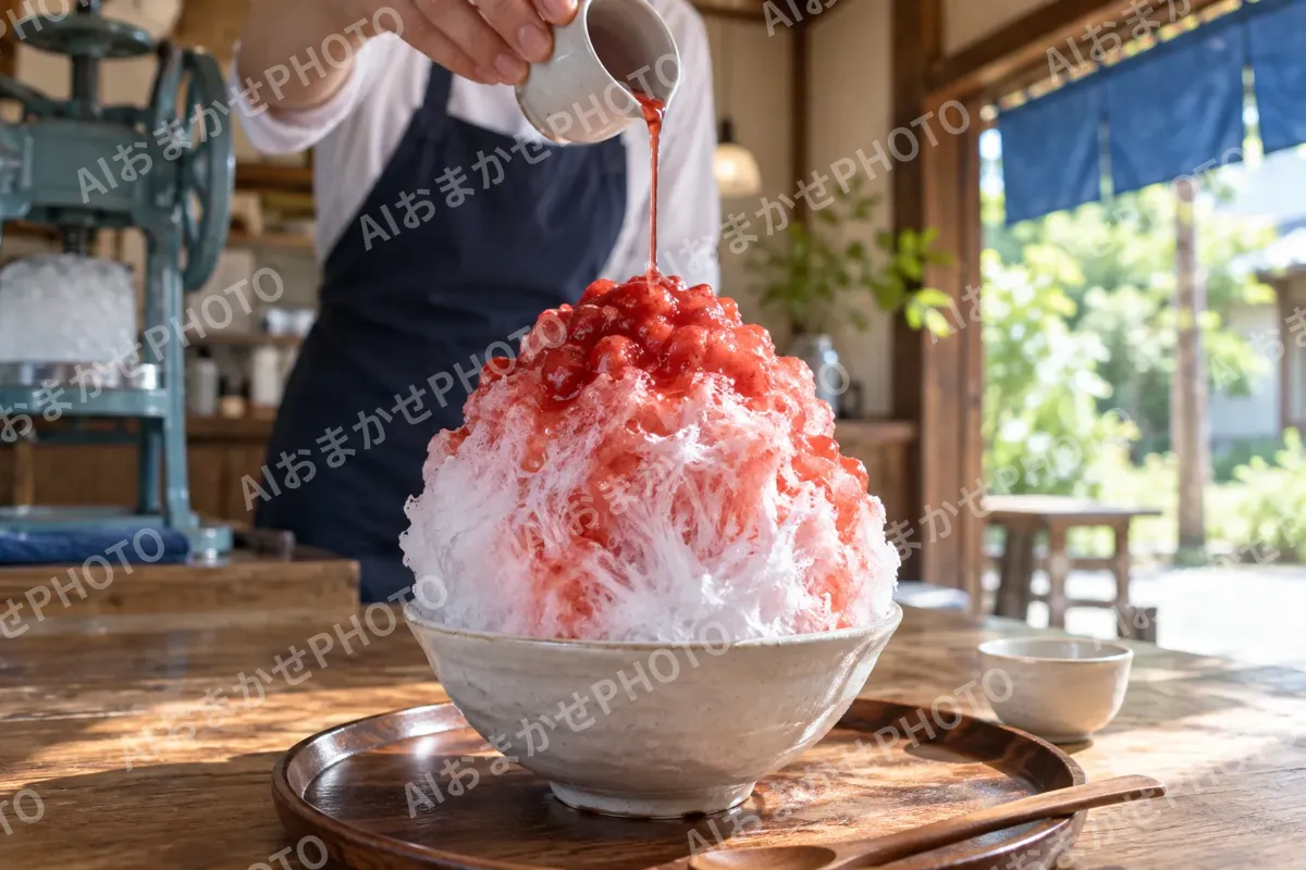 かき氷の写真 No.5
