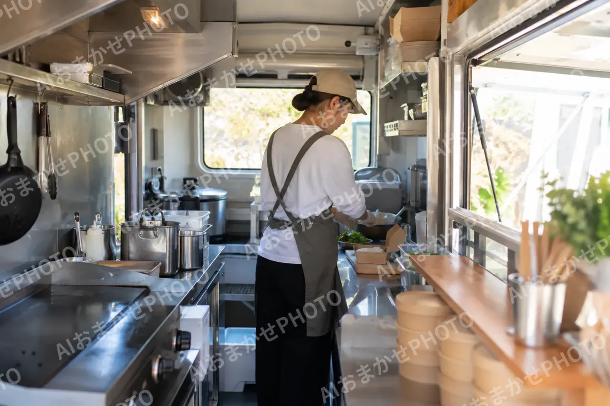 キッチンカーの写真 No.8