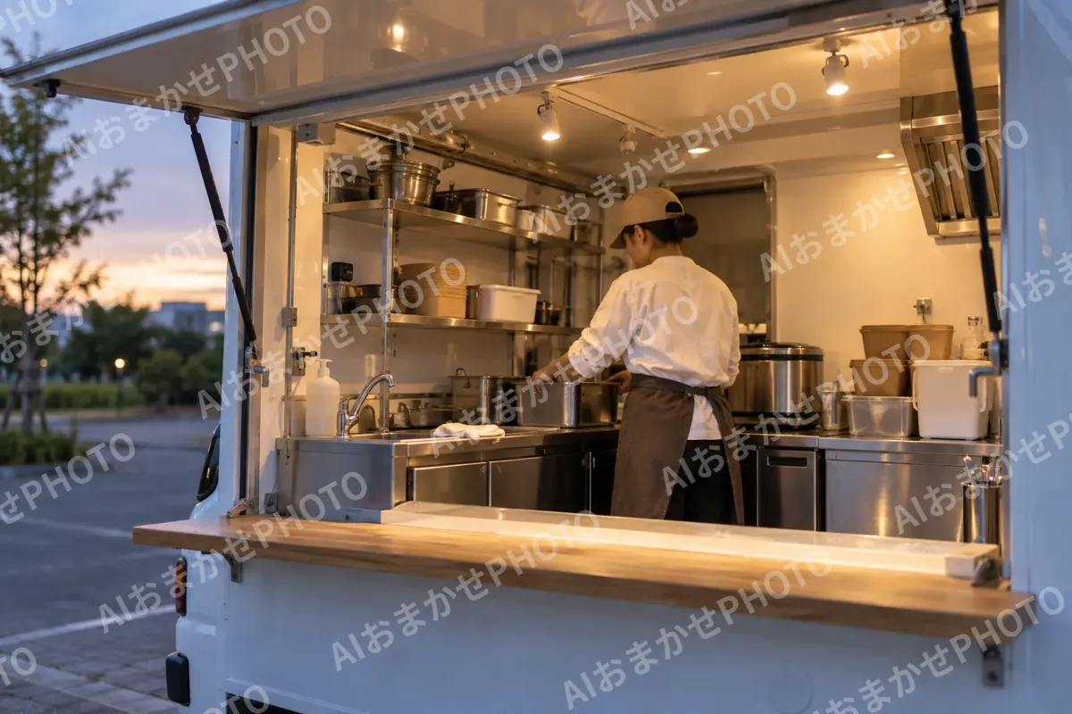キッチンカーの写真 No.46