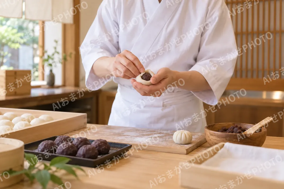 和菓子の写真 No.2