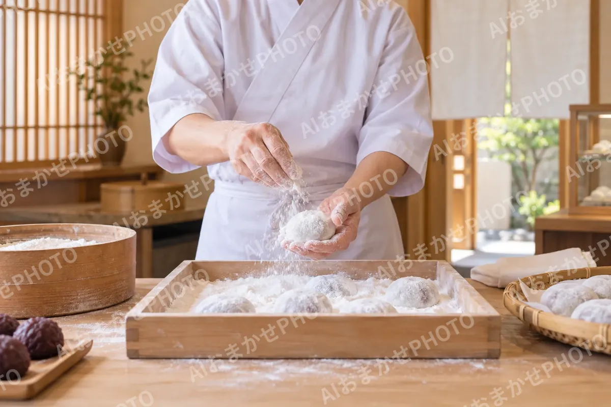 和菓子の写真 No.7