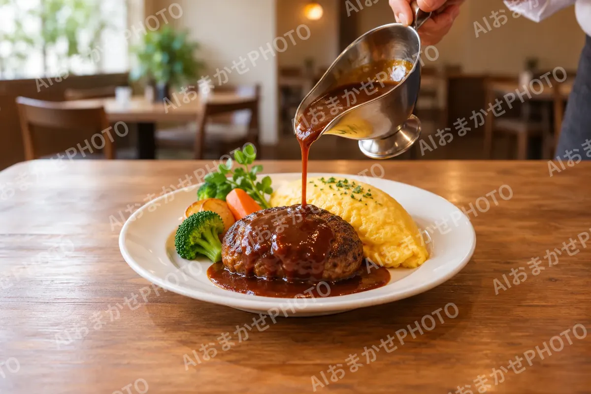 洋食・ハンバーグ・オムライスの写真 No.19