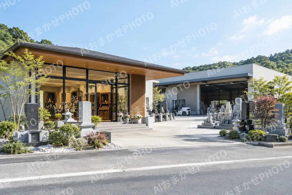 店舗・工場の外観（仏壇・墓石・供養の写真 No.48）
