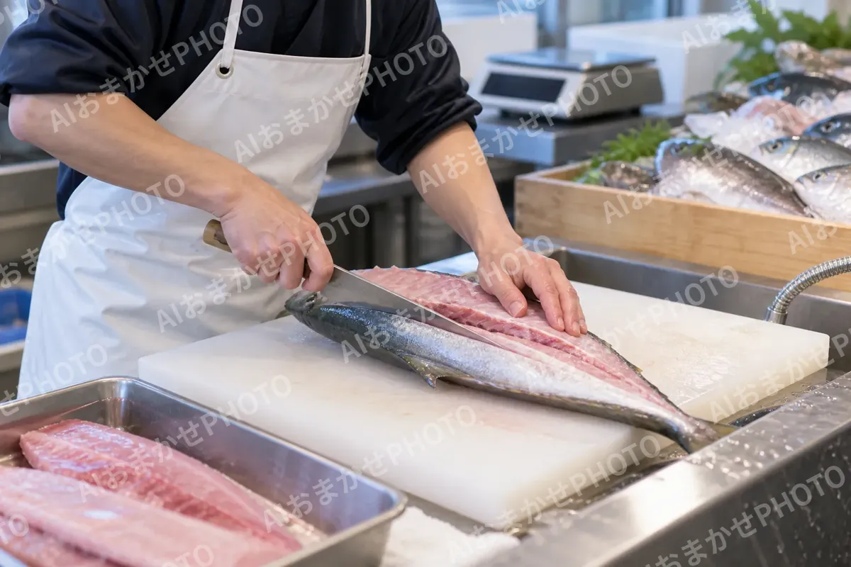 精肉・鮮魚・青果の写真 No.9