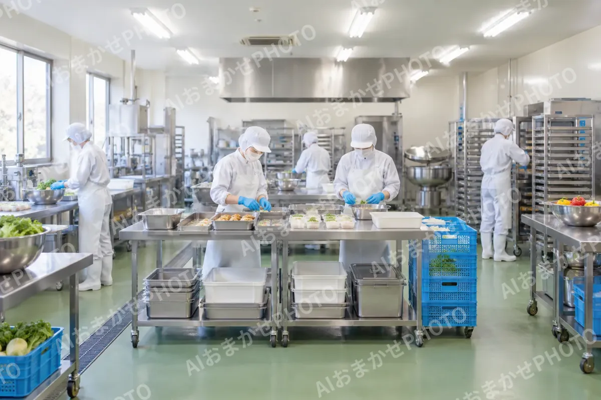 作業場の全体（食品製造・販売の写真 No.38）