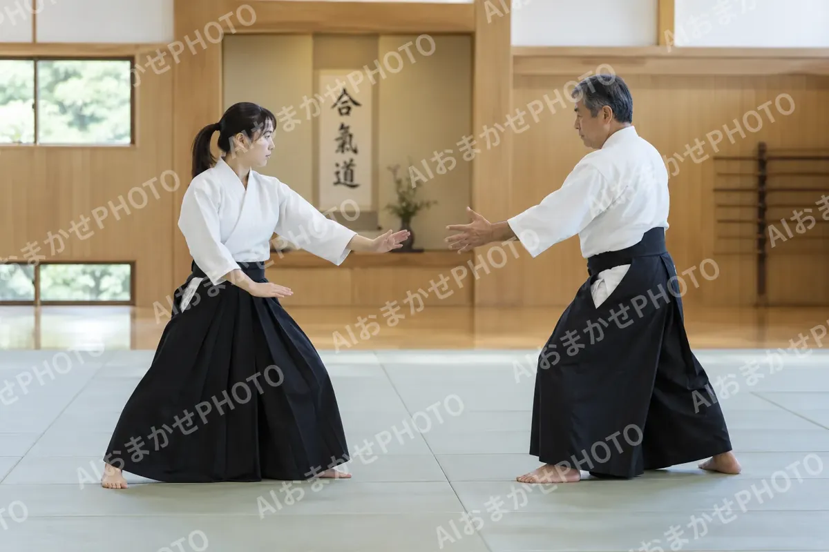 合気道の写真 No.1
