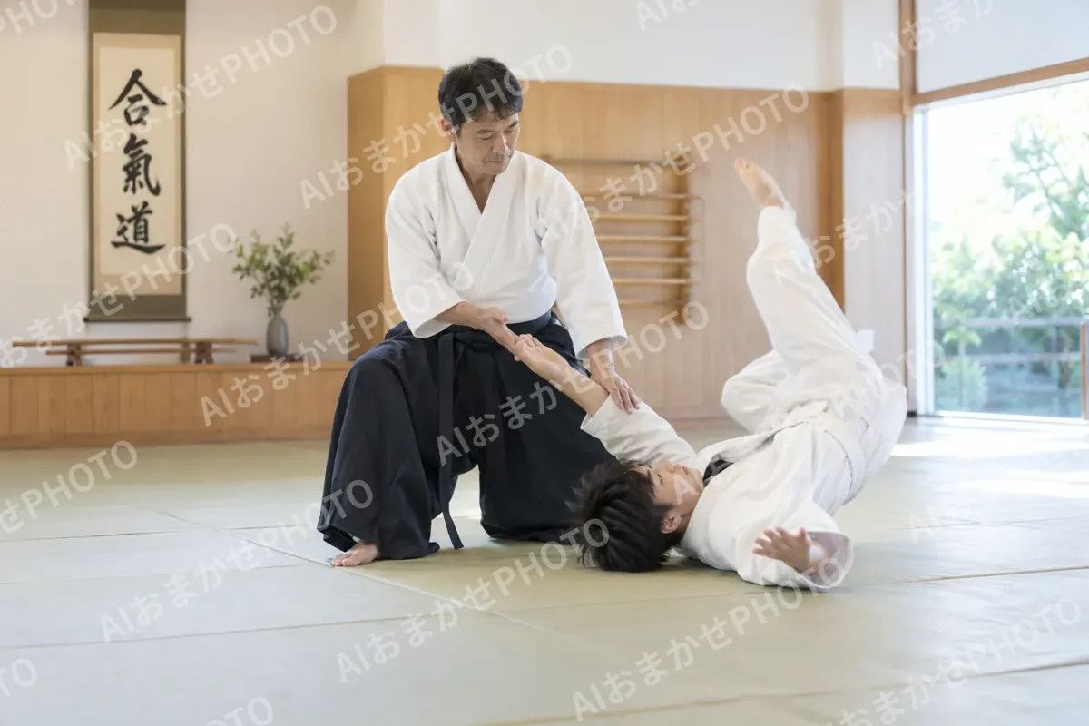 合気道の写真 No.3