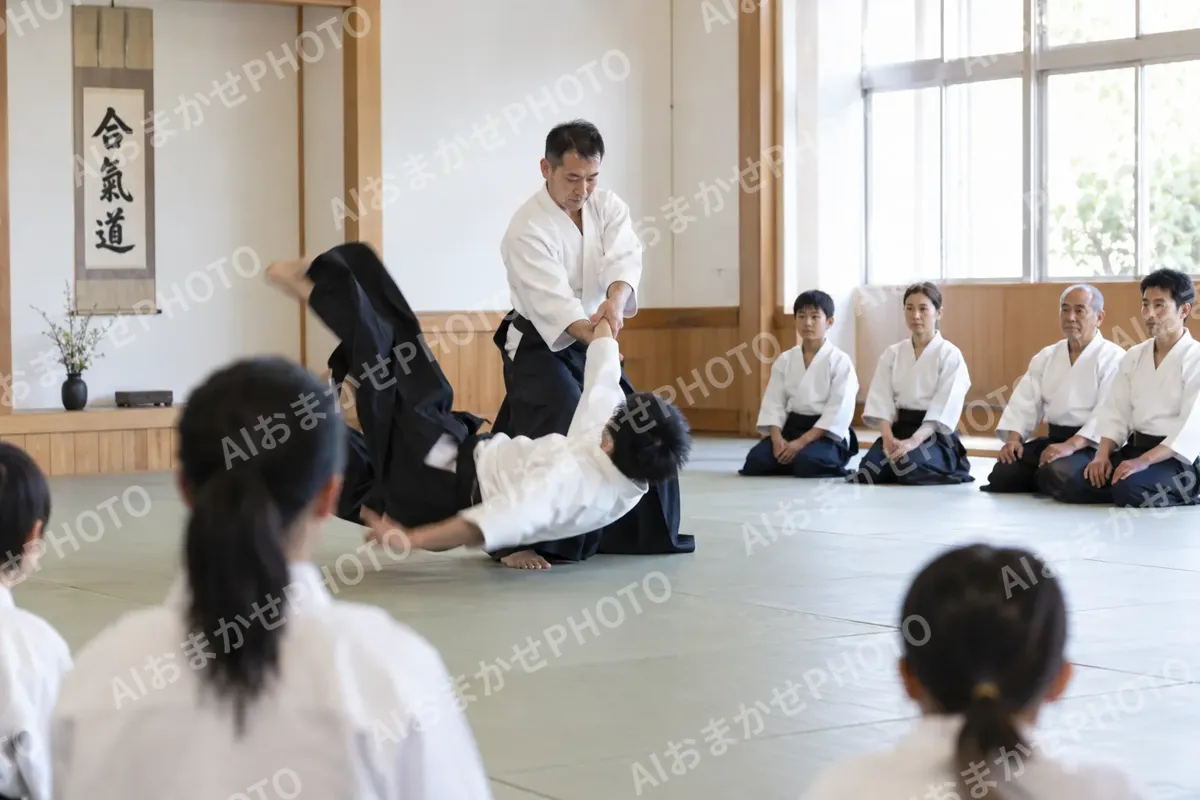 合気道の写真 No.16