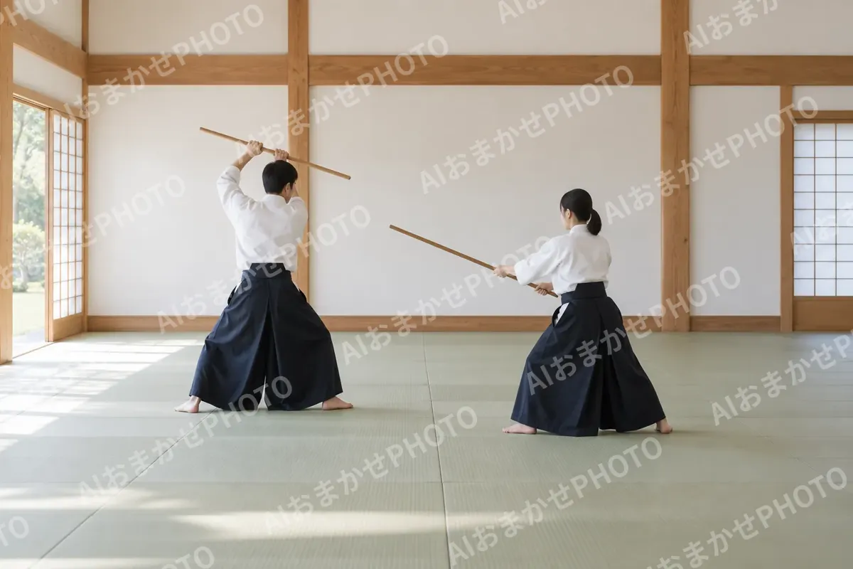 合気道の写真 No.30