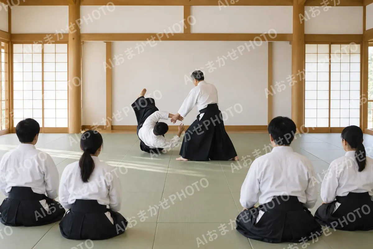 合気道の写真 No.32