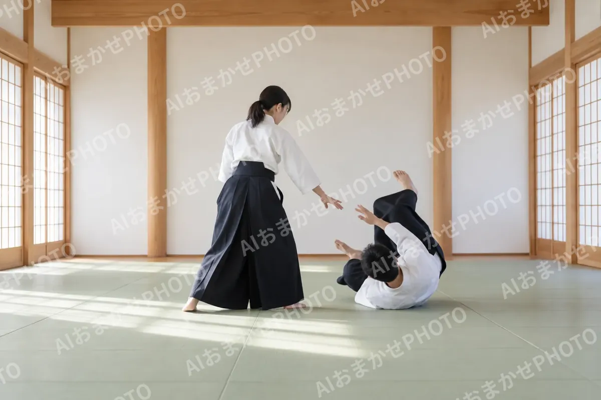合気道の写真 No.36