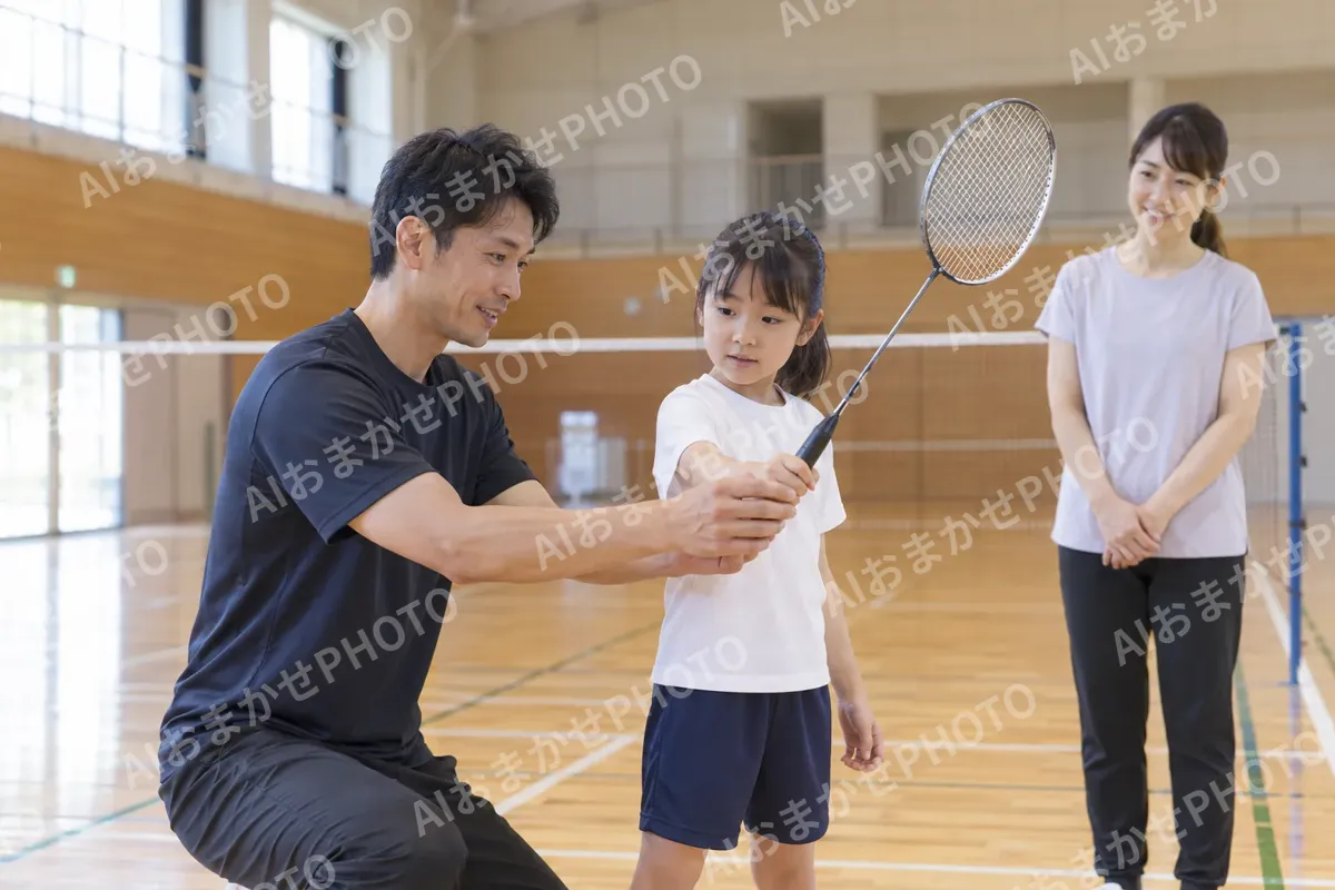バドミントンの写真 No.3