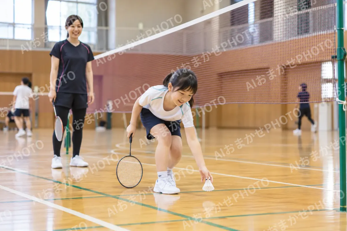 バドミントンの写真 No.7