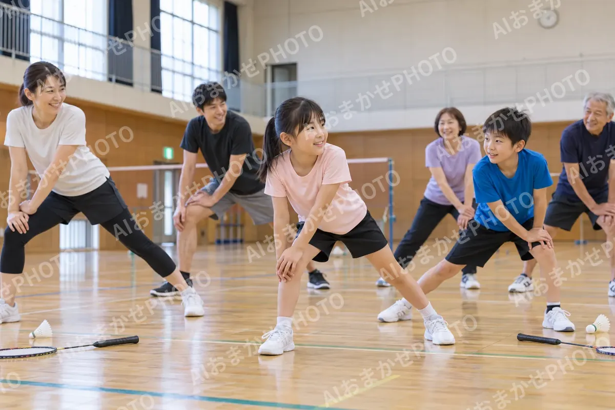 バドミントンの写真 No.9
