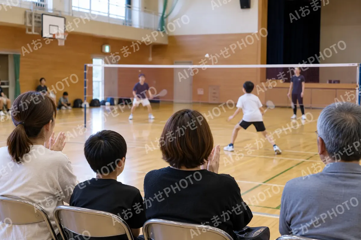 バドミントンの写真 No.15