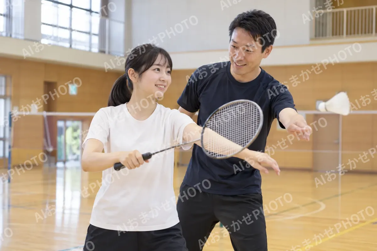 バドミントンの写真 No.18