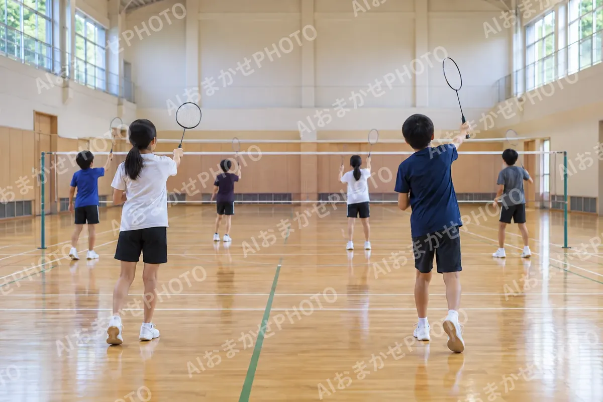 バドミントンの写真 No.33