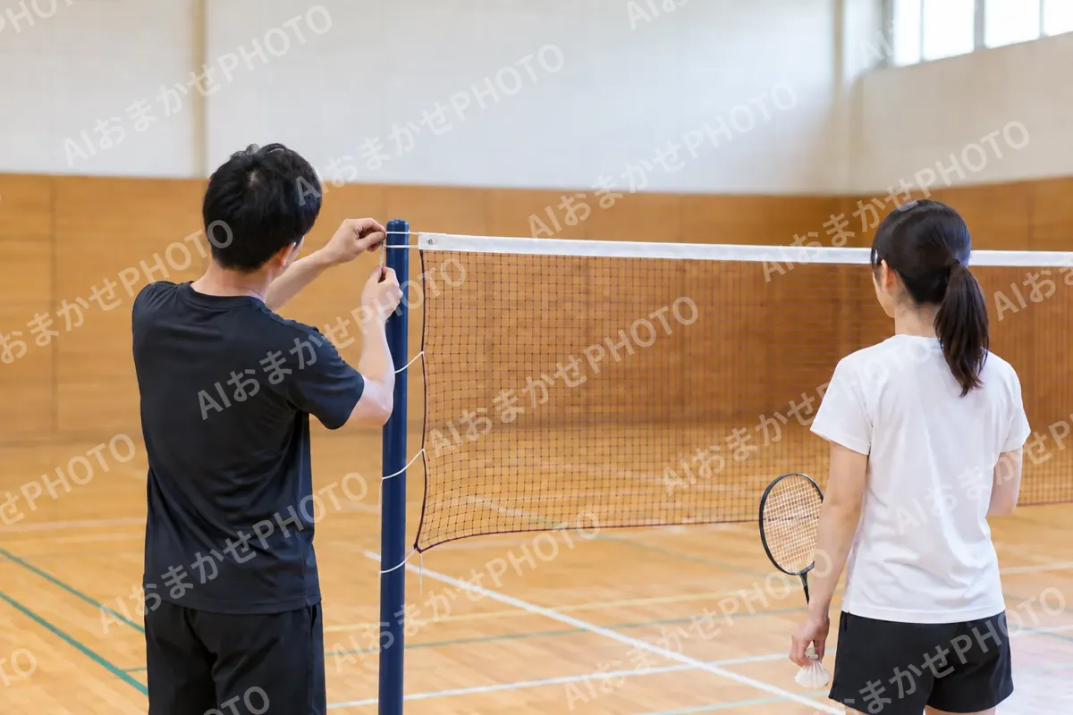 バドミントンの写真 No.36
