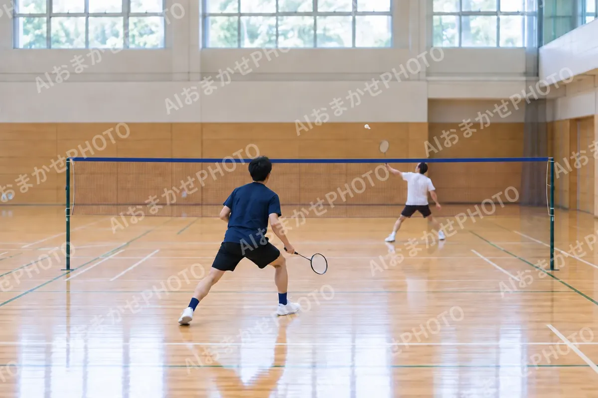 バドミントンの写真 No.41