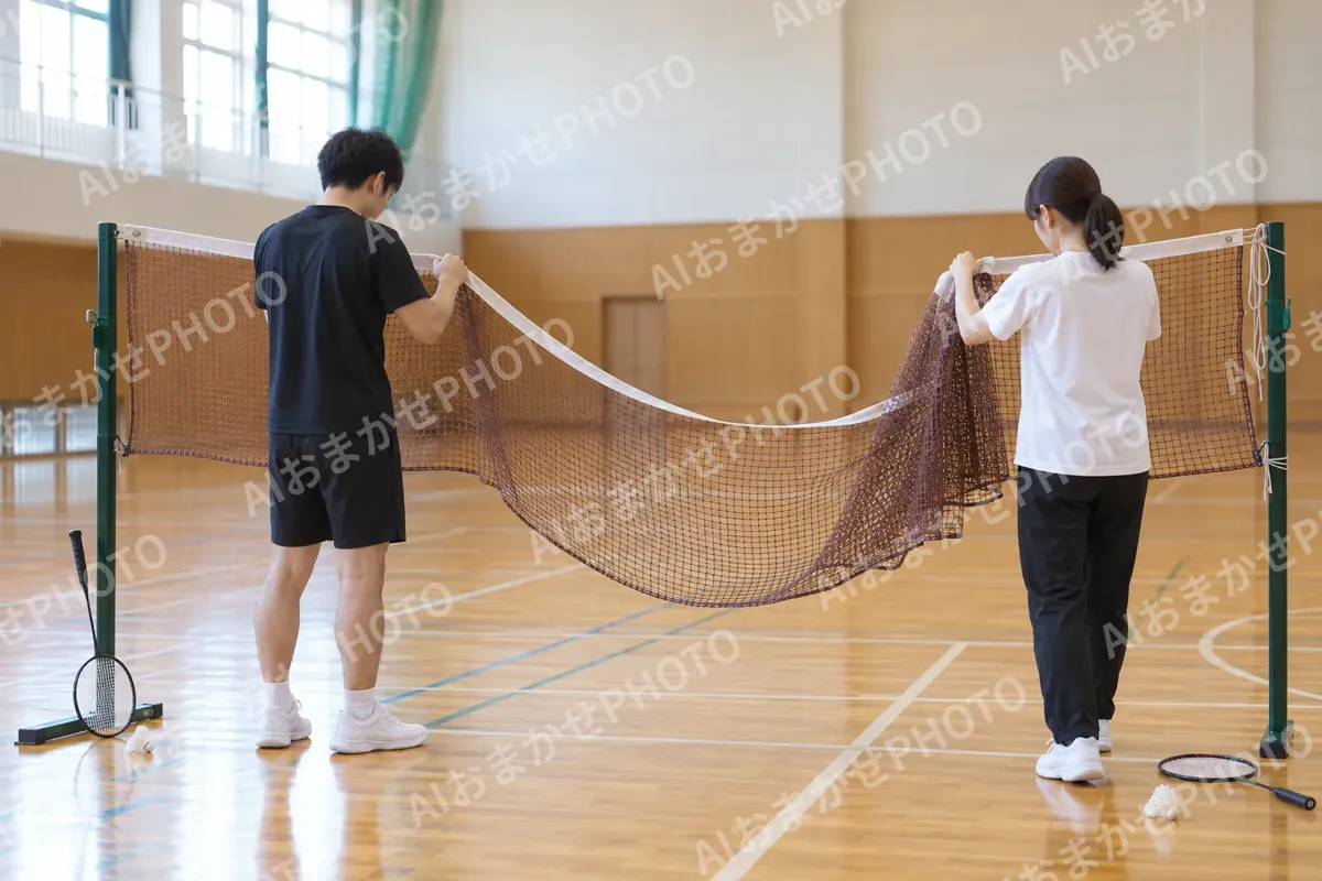 バドミントンの写真 No.44