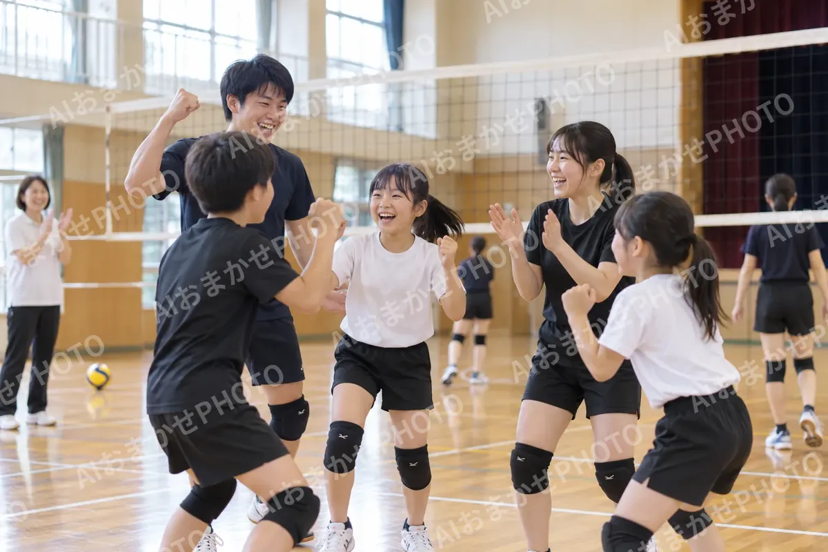 バレーボールの写真 No.10