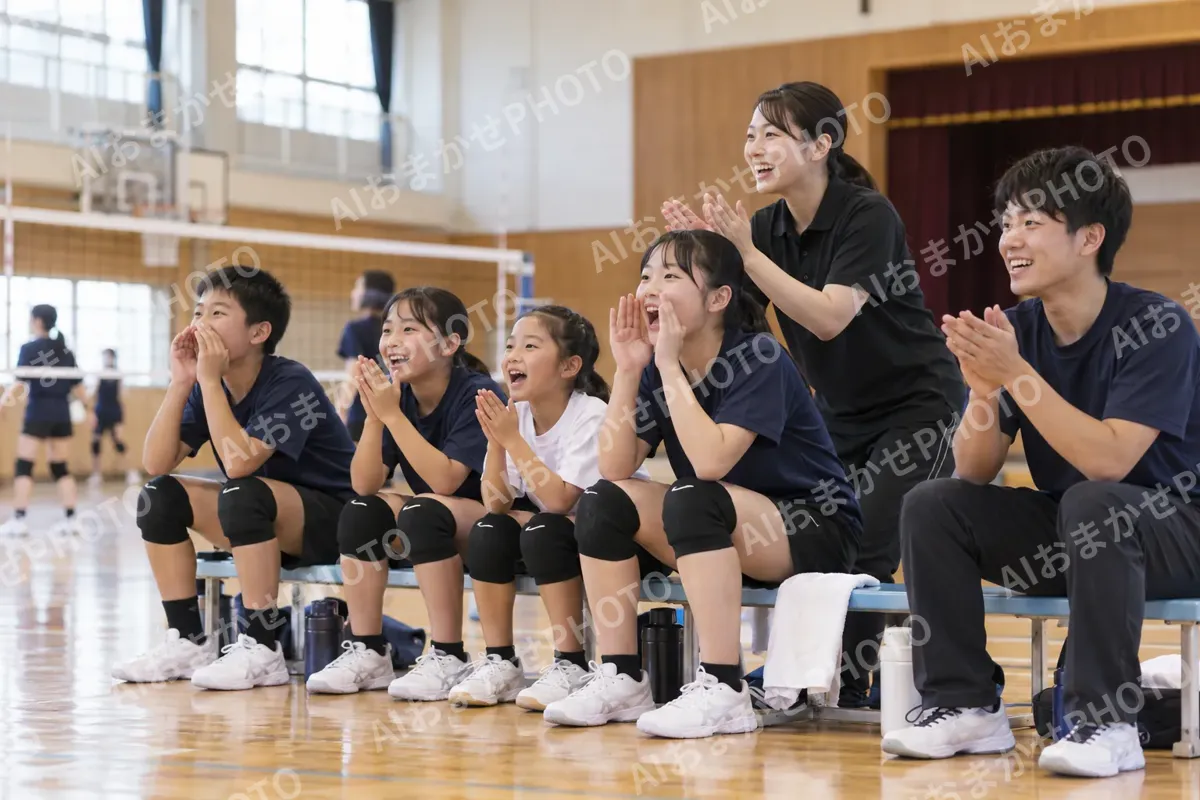 バレーボールの写真 No.11