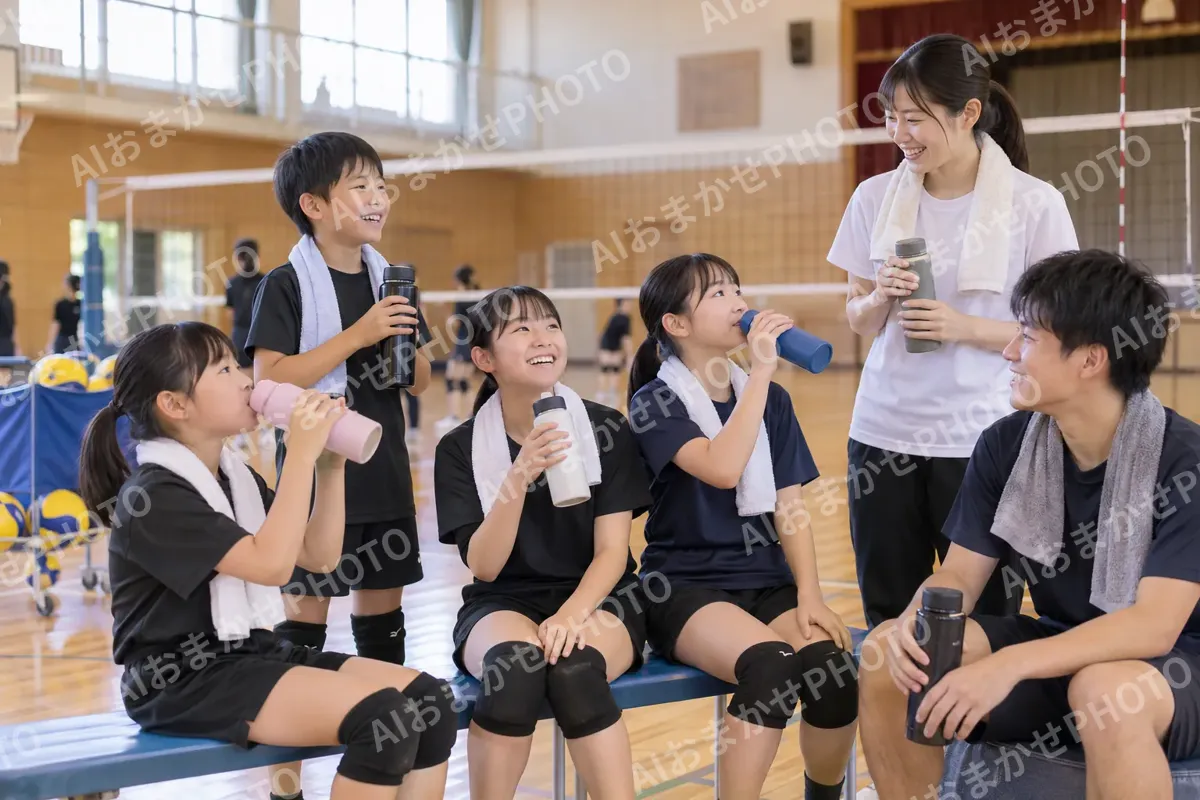 バレーボールの写真 No.13